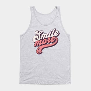 Smile more Tank Top